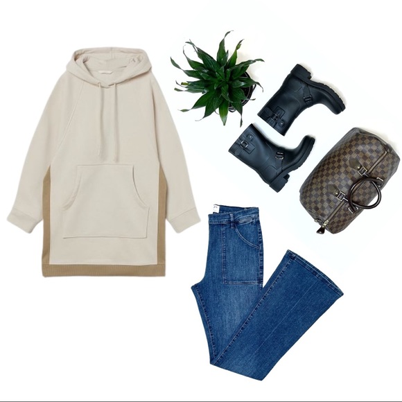 NWT H&M Conscious Collection Oversized Hoodie - Rare - Sold Out - Picture 3 of 8